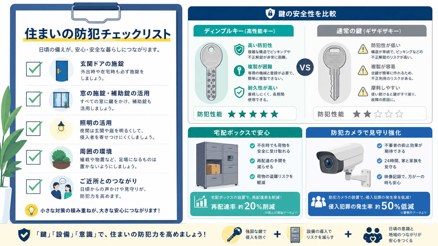 賃貸物件の防犯設備チェックリスト【具体例】